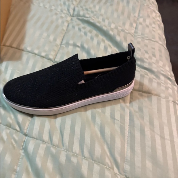 Michael Kors Black Slip-On Sneakers - Picture 1 of 4